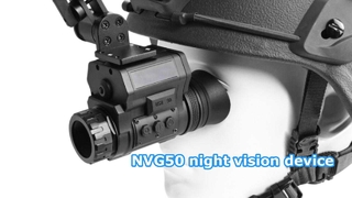 Casque NVG50, dispositif de vision nocturne, résolution 2K, avec boussole électronique