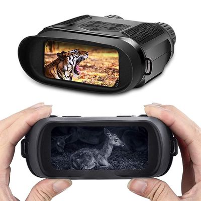 Binoculaire de vision nocturne - IR, écran de 4 pouces, zoom 2X - Accessoires essentiels pour la chasse au cerf