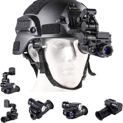 120x80x59mm Casque militaire monté lunettes de vision nocturne Wifi IR 1080p Hd