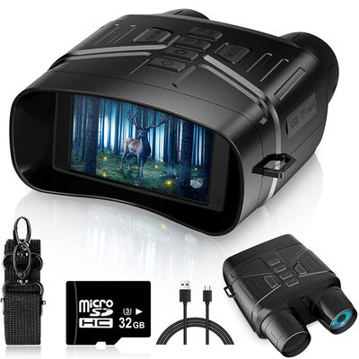 155x120x60mm IR Nv4000 4k HD Vision nocturne Binoculaire Les lunettes sont équipées de piles de 4000 mAh