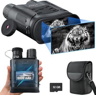 Visions nocturnes Binoculars IR Illumination 1,5m-400m 1080P 850NM LED 256GB Jour Nuit