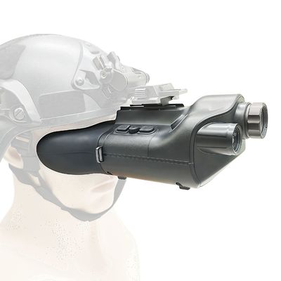 Binoculares de vision nocturne à ligne auxiliaire croisée avec une portée visible d'éclairage infrarouge de 1,5 m à 300 m et un écran LCD de 3 pouces