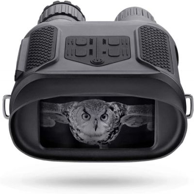 Binoculares de vision nocturne à grossissement 2X avec LED IR de 3 W 850 mm