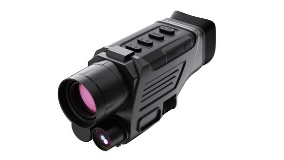 Résolution vidéo 1920*1080 Illuminateur infrarouge Monoculaire de vision nocturne avec grossissement optique 5X