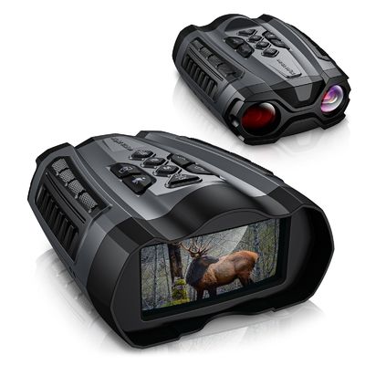 3.7V numérique rechargeable de la vision nocturne Binoculars de chasse 1080P infrarouge