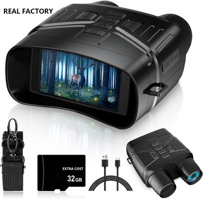 Lumière infrarouge lunettes de vision nocturne Binoculars pour la chasse Logo du client et couleur 6.0V