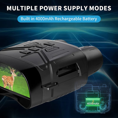 155x120x60mm IR Nv4000 4k HD Vision nocturne Binoculaire Les lunettes sont équipées de piles de 4000 mAh