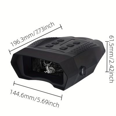 400M Scope de vision nocturne Binoculaires pour la chasse Binoculaires thermiques Distance