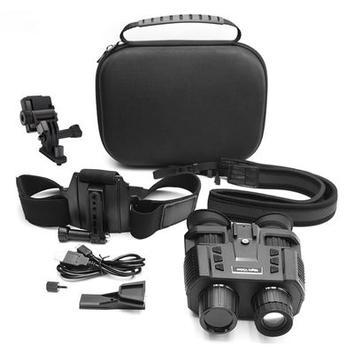 Binoculaire de vision nocturne infrarouge IR 850nm 8X Digital HD tête montée pour casque