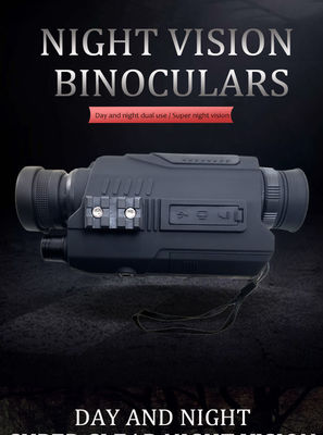 Envg Vision nocturne binoculaire portable 6X Téléscope de chasse numérique en couleur Nvgs