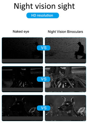 Binoculaire thermique de vision nocturne 10° champ de vision NV3180 militaire