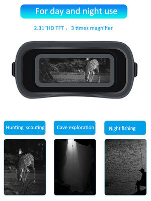 Binoculaire thermique de vision nocturne 10° champ de vision NV3180 militaire