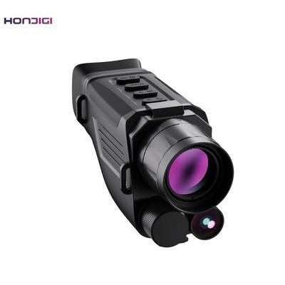 Monoculaire numérique de vision nocturne 6x 850nm avec casque monté sur lentille d'objectif 32 mm