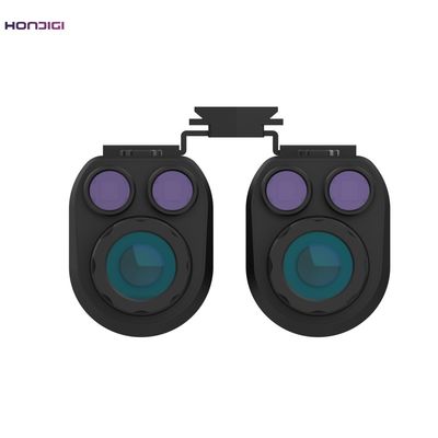 120 degrés champ de vision Casque de vision nocturne noir avec batterie lithium-ion rechargeable