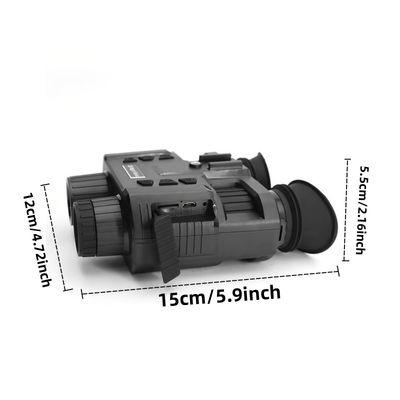 Visions infrarouges numériques de la nuit Binoculars de combat Casque Visions de nuit Optique monoculaire Chasse