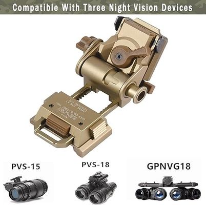 5.76oz lunettes de vision nocturne casque monté jumelles NVG L4G24 métal