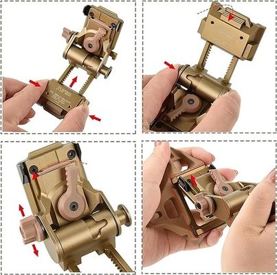 Accessoire de vision nocturne pliable L4G24 pour lunettes de vue pour adultes léger à 5,76 oz
