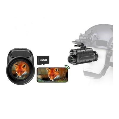 Casque de vision nocturne rechargeable avec champ de vision de 120 degrés et longue durée de vie de la batterie