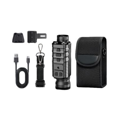 Display Résolution 854*480 Dispositif de vision nocturne avec image 9MP et batterie au lithium rechargeable