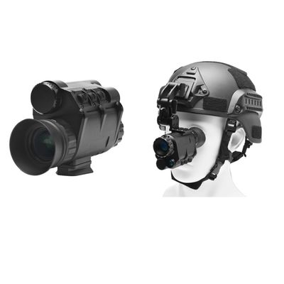 Système de caméra de casque OLED de vision nocturne avec éclairage de type C 850 nm