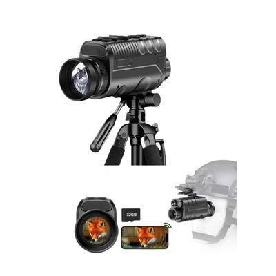 Légère portée de fusil à longue portée Monoculaire précision HD Caméra 4K 6X 4X Tactique