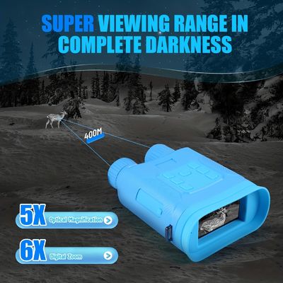 6X IR Binoculars de vision nocturne infrarouge 9 millions de pixels 4032x2268 Résolution 854x480 Affichage