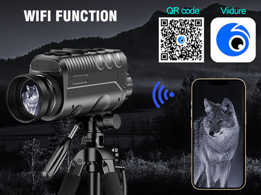Augmentation de la vision nocturne lunettes binoculaires 42M Résolution d'image de la photo de nuit militaire