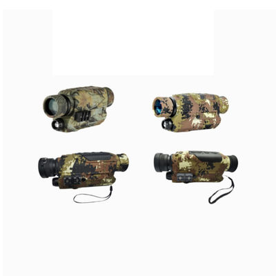 Dispositif de vision nocturne monoculaire monté camouflage d'observation extérieure 3X CMOS numérique
