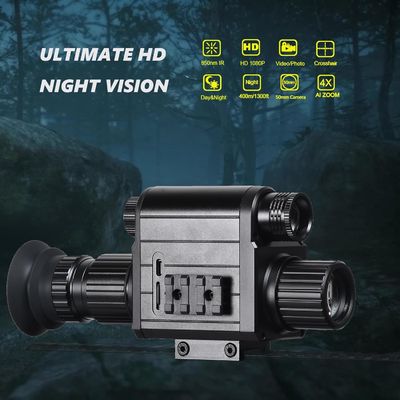 M5 Digital 1080P Day &amp; Night Vision Rifle Scope Caméra monoculaire de chasse avec 850 ou 940 nm IR (M5-50-IR940-GP)