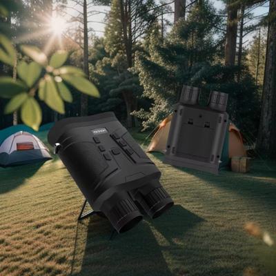 Mini80 Jumelles de vision nocturne avec résolution 4K Full HD, batterie de 6000 mAh et zoom 16X pour l'observation de la faune